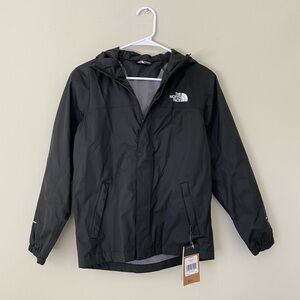 Boys North Face Antora Rain Jacket Black